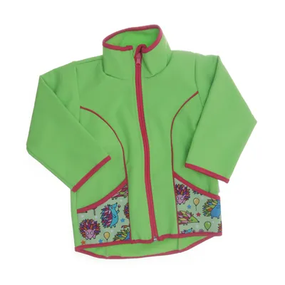 Fleece jas (Groen, Roze, Meerkleurig) van Babauba Katoen, Elastaan, Polyester