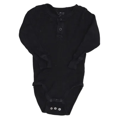 Body (Sort) fra Tiny One Økologisk bomuld