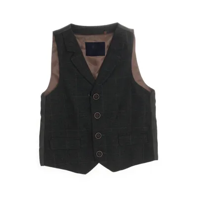 Kostymväst (Grön) från Next Elastan, Polyester, Viskos