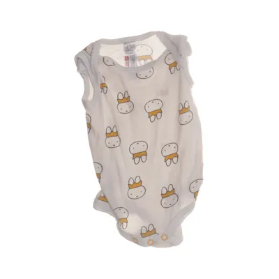 Body (Vit, Flerfärgad) från Nijntje Miffy Bomull, Elastan
