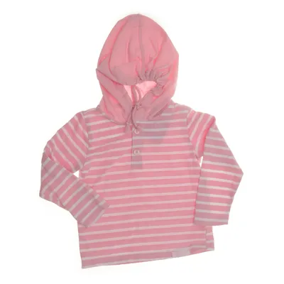Sweat à capuche (Rose, Blanc) de Gymboree Coton, Élasthane