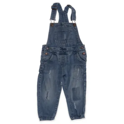 Hängselbyxor (Blå) från Baby Girl