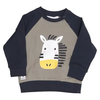 Sweatshirt (Blau, Beige) von Impala Baumwolle, Elasthan