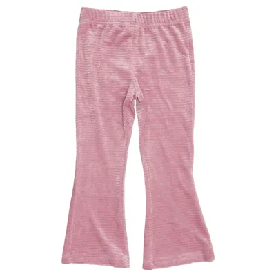 Corduroy pants (Pink) from MyWear Kids Elastane, Polyester