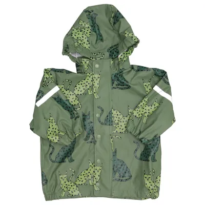 Rain jacket (Green) from Fix by Lindex Polyurethane
