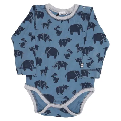 Romper (Blauw) van Kaxs by KappAhl Organisch katoen