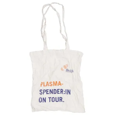 Canvas tas (Beige, Meerkleurig) van Bio Life Katoen