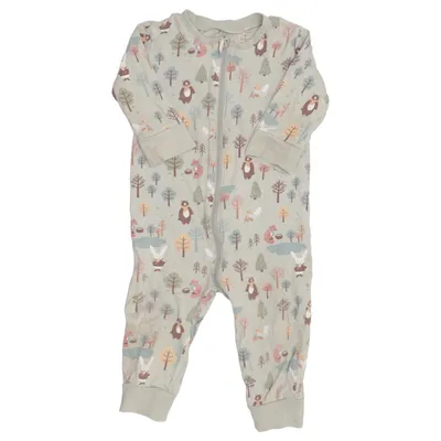 Sparkdräkt (Grön, Flerfärgad) från Lindex Baby Bomull