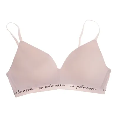 Bralette (Pink, Black) from U.S. Polo Assn. Elastane, Nylon