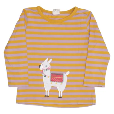 Long sleeve T-shirt (Yellow, Purple) from Alana Organic cotton