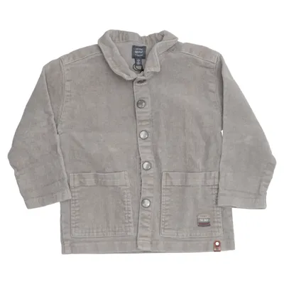 Overshirt (Gray) from Babyface Cotton, Elastane