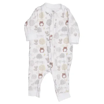 Barboteuse (Blanc, Multicolore) de ICA I Love Eco Élasthane, Coton biologique