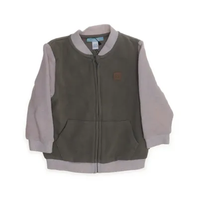 Collegejacka (Grön, Beige) från Obaïbi Bomull, Elastan, Polyester