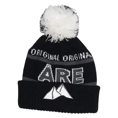 Bobble hat (Black, White) from Robin Ruth