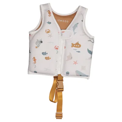 Gilet de natation (Beige, Multicolore) de Liewood