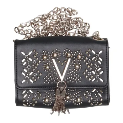 Shoulder-bag (Black, Silver) from Valentino by Mario Valentino
