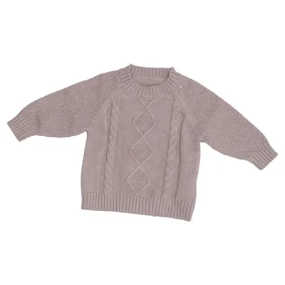 Sweater (Purple) Polyamide, Polyester, Viscose