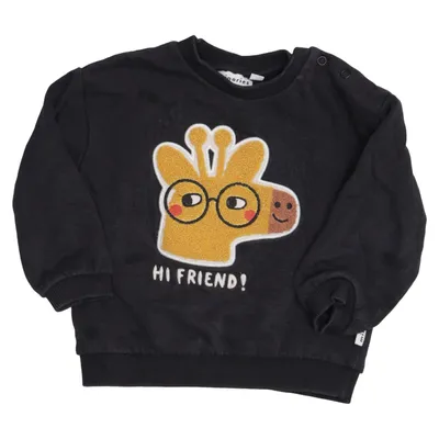 Sweatshirt (Grå) fra Minories Bomuld, Polyester