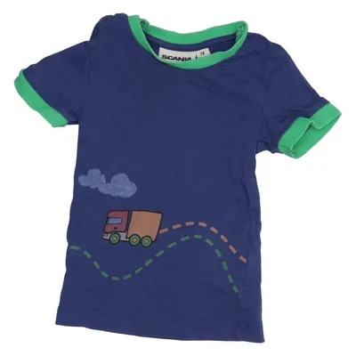 T-shirt (Blue, Green, Multicolored) from Scania Cotton
