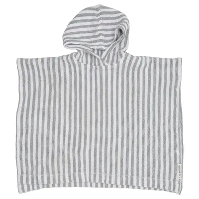 Badponcho (Grijs, Wit) van Liewood
