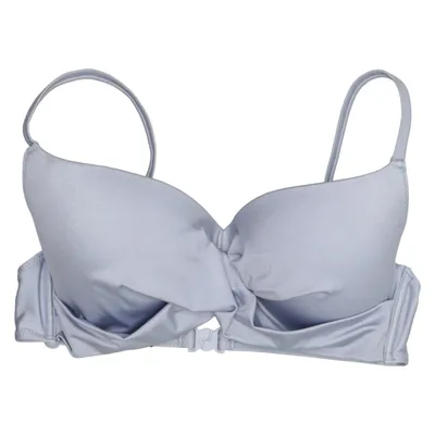 Bikini top (Gray) from Nor Elastane, Polyamide, Polyester