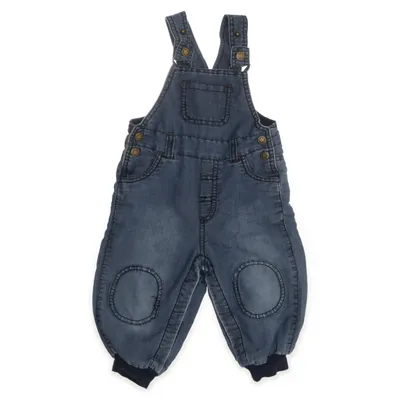 Tuinbroek (Blauw) van Baby by Lindex Katoen, Polyester