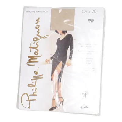 Nylonstrumpfhose (Oro 20) von Philippe Matignon Baumwolle, Elasthan, Polyamid