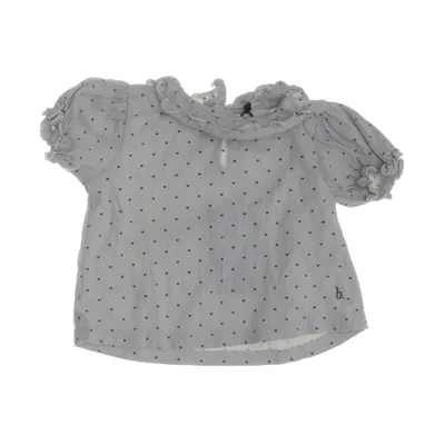 Top (Gray, Black) from Búho Elastane, Organic cotton, Polyamide