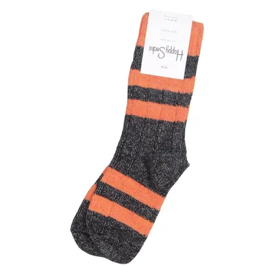 Chaussettes tricotées (Orange, Noir) de Happy Socks Laine
