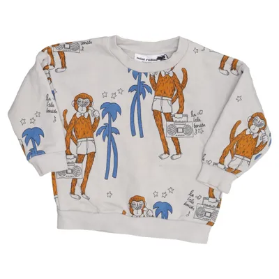 Sweatshirt (Beige, Multicolore) de Mini Rodini Coton biologique