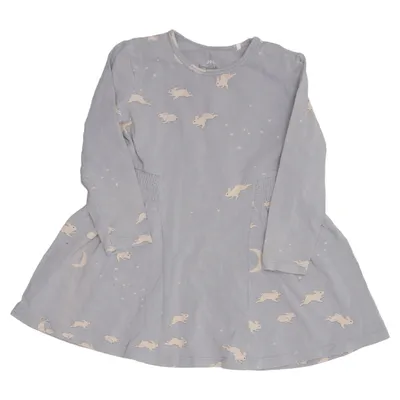 Dress (Gray, Beige) from Konges Sløjd Elastane, Organic cotton