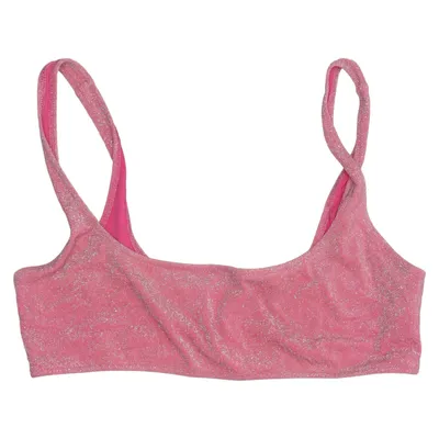Bikiniöverdel (Rosa) från Skims Elastan, Metallfiber, Polyamid