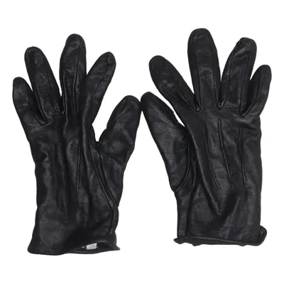 Leren handschoenen (Zwart)