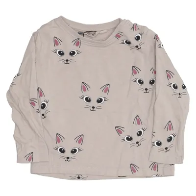 Langærmet t-shirt (Beige) fra Sweetie Bomuld