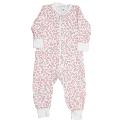 Sparkdräkt (Rosa, Vit) från Lindex Bomull