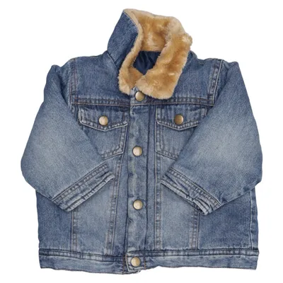 Foret Jeansjakke (Blå) fra Mothercare Akryl, Bomuld, Polyester