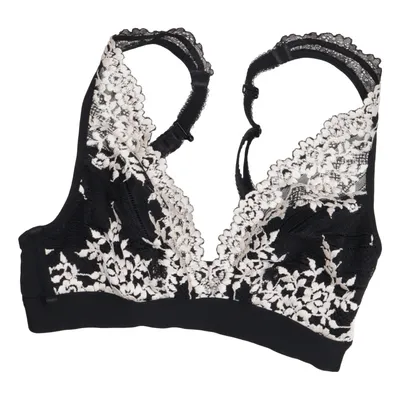 Bralette (Black, White) from Wacoal Elastane, Polyamide, Polyester