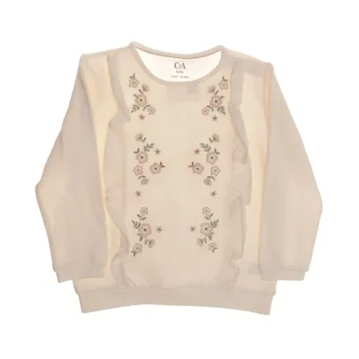 Sweatshirt (Beige) fra Baby C&A Bomuld, Elastan