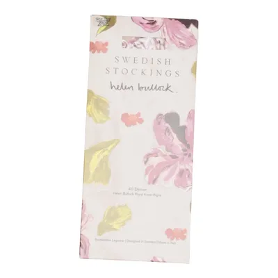 Knee socks (Helen Bullock Floral Knee-Highs) from Swedish Stockings Elastane, Polyamide