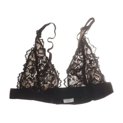 Bralette (Black, Beige) from NLY Lingerie Elastane, Polyamide