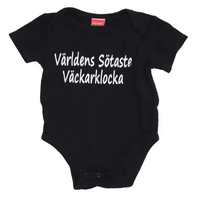 Body (Svart) från Baby Clothing Bomull