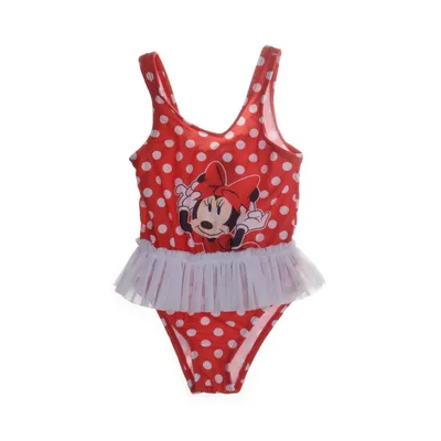 Danskleding (Rood, Wit) van Disney Baby Elastaan, Polyester