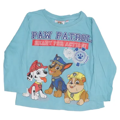 Lange mouwen shirt (Blauw, Meerkleurig) van Nickelodeon Katoen