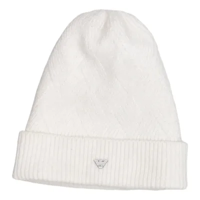 Beaniemössa (Vit) från Emporio Armani Kaninpäls, Ull
