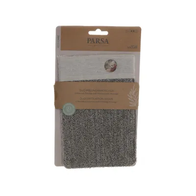 Scrubhandschoen (Grijs, Wit) van Parsa Beauty
