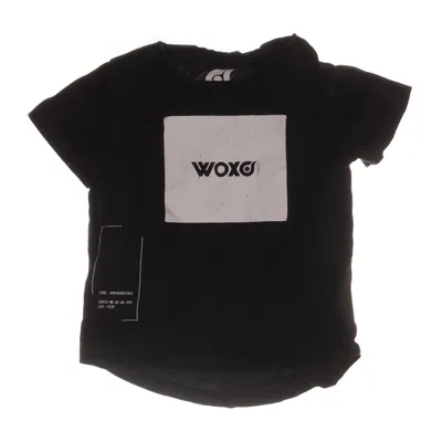 T-shirt (Zwart, Wit) van WOX Katoen
