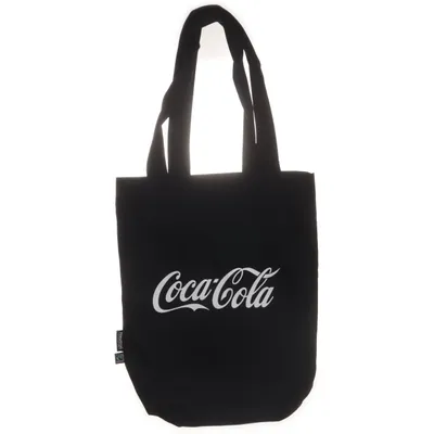 Tygpåse (Svart) från Coca Cola Bomull