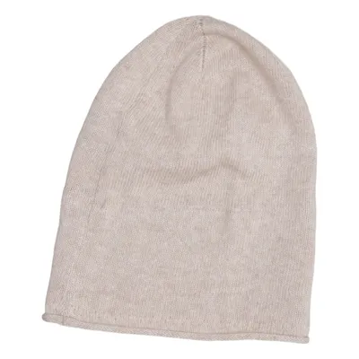 Beanie (Beige) van Zwillingsherz Kasjmier, Polyamide, Viscose, Wol