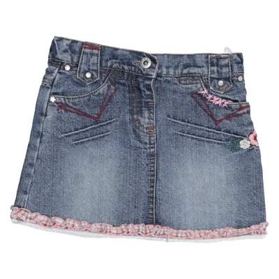 Denim skirt (Blue, Pink, Multicolored) from Palomino by C&A Cotton