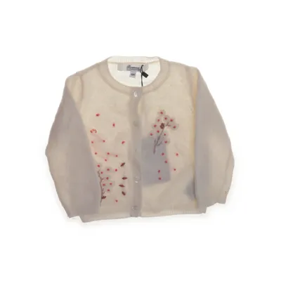 Cardigan (Beige, Flerfarvet) fra Bonpoint Polyamid, Uld